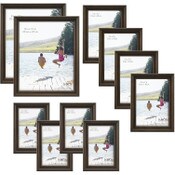 Wholesale - 10pc WOOD FRAME SET C/P 1, UPC: 044021657065